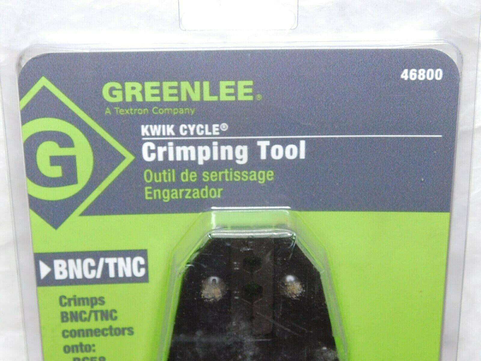 Greenlee Kwik Cycle Crimping Tool BNC/TNC 46800 3