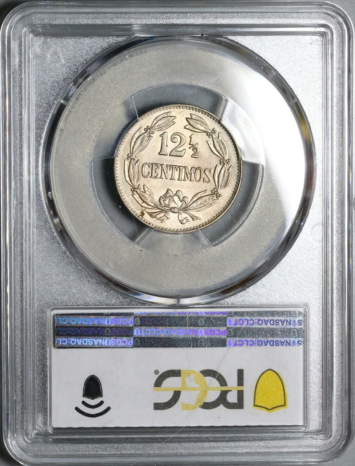 1936 PCGS MS 64 Venezuela 12 1/2 12.5 Centimos Horse Mint State Coin (22051103D) 6