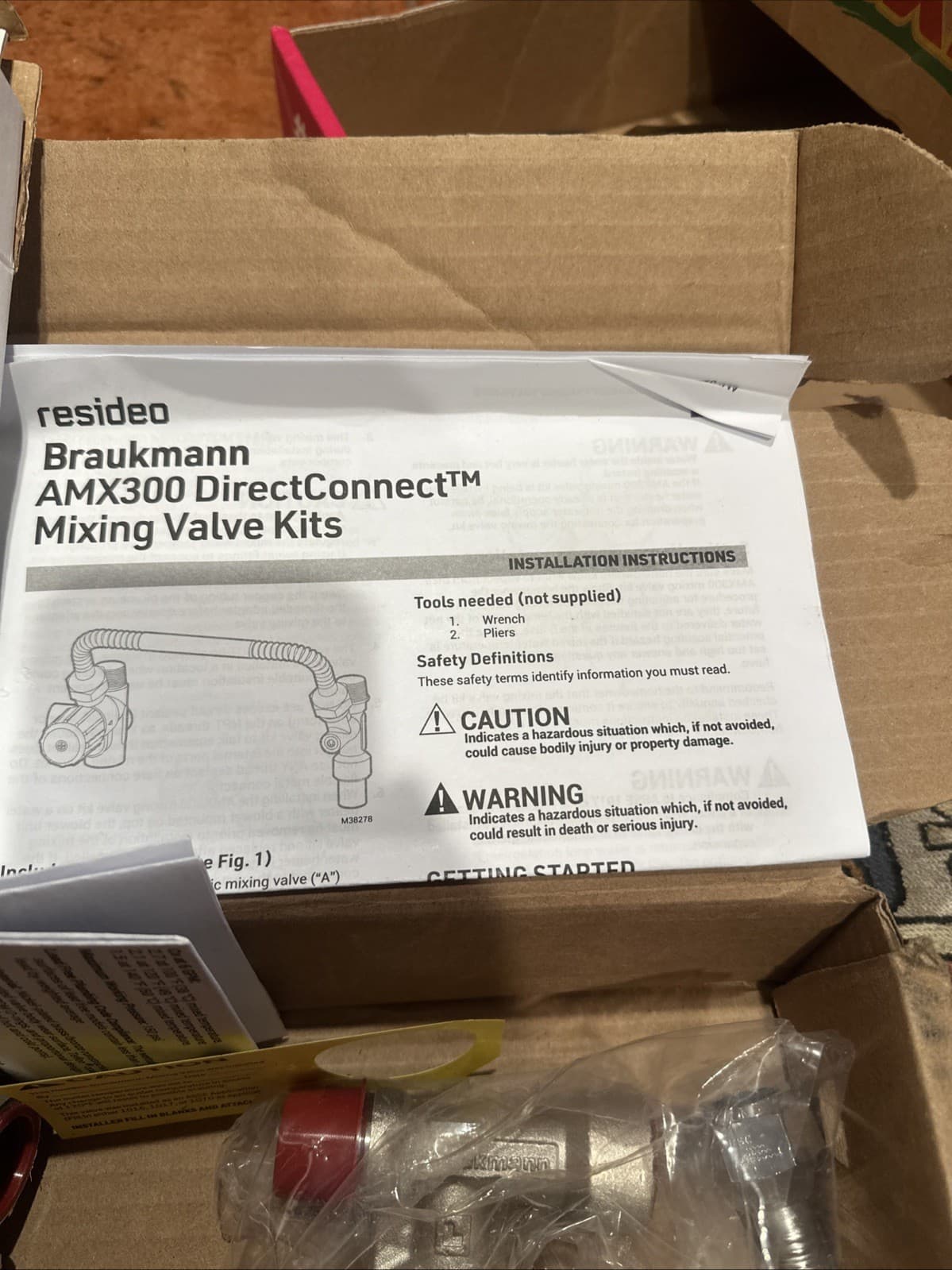 Braukmann AMX300TLF Direct Connect Mixing Valve Kit Never Used ￼ 5