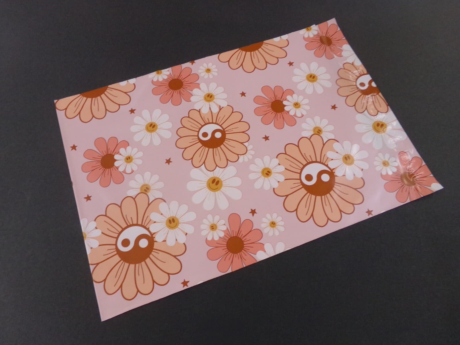 10-100 YIN & YANG FLOWERS 14x17 Poly Mailers Flat Shipping Envelopes Bags 3