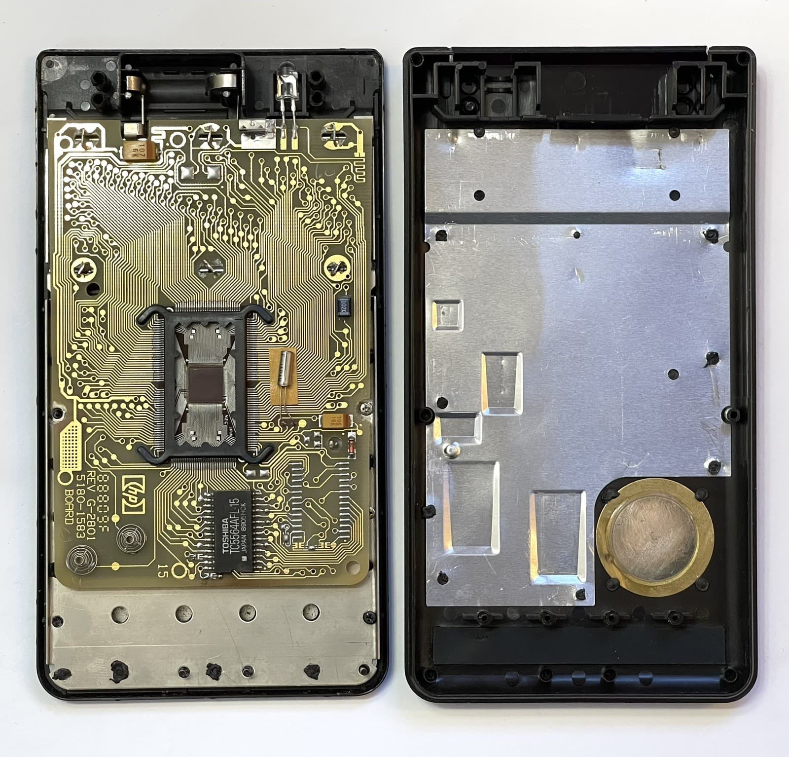 2x HP 42S RPN Engineering Calculator Working As Is Lot -Battery Drains Fast- 3
