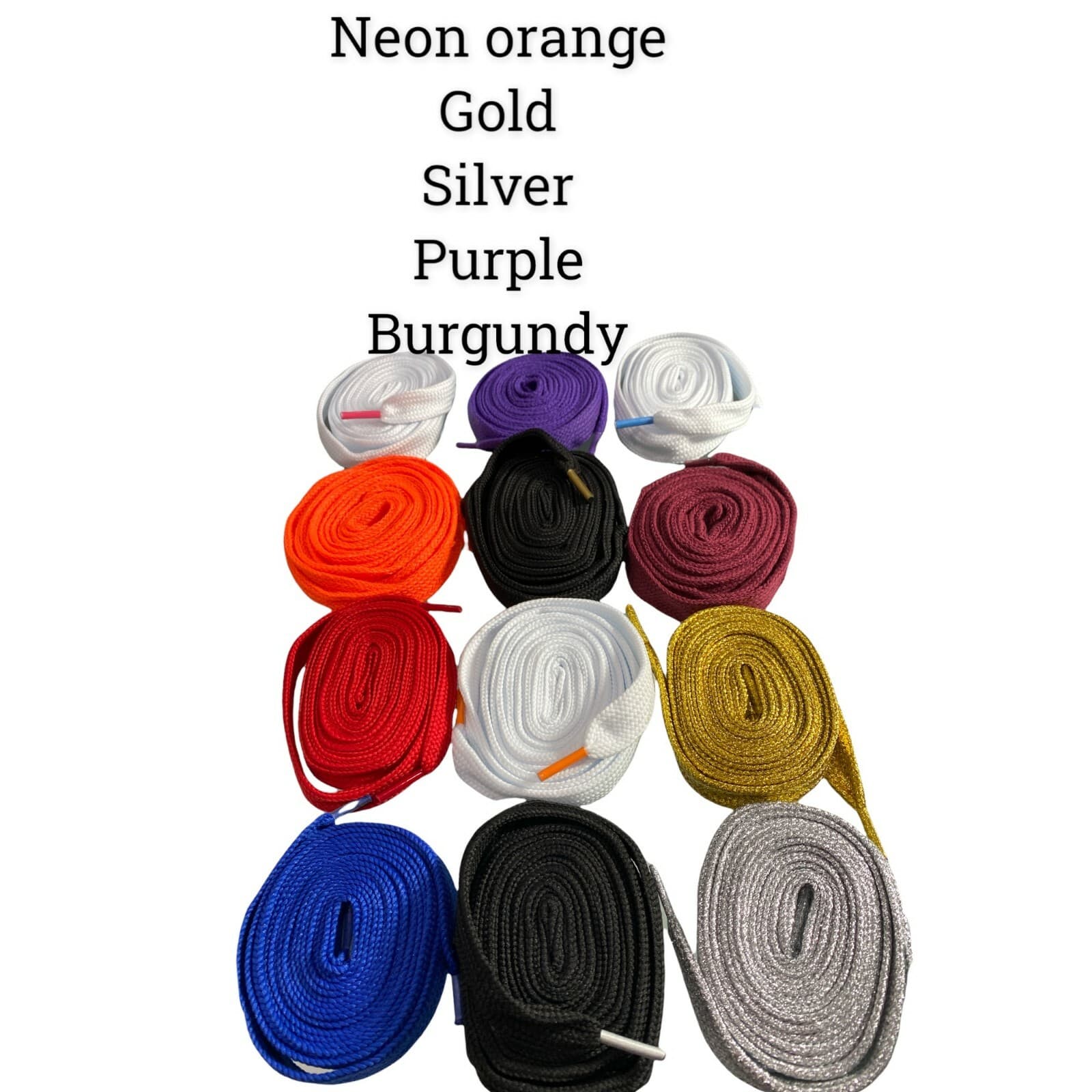 Strings 3/4" Extra Wide Thick Fat For Sneakers, Boots, & Shoes 45" to 72 TUBULAR 4