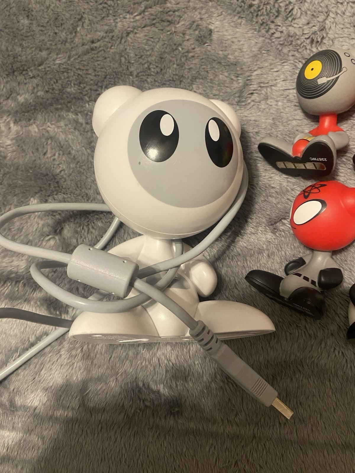 U.B. Funkeys Figure Lot Of 9 W/ Base CD & Manual Red Deuce Scratch Xener Rare 6