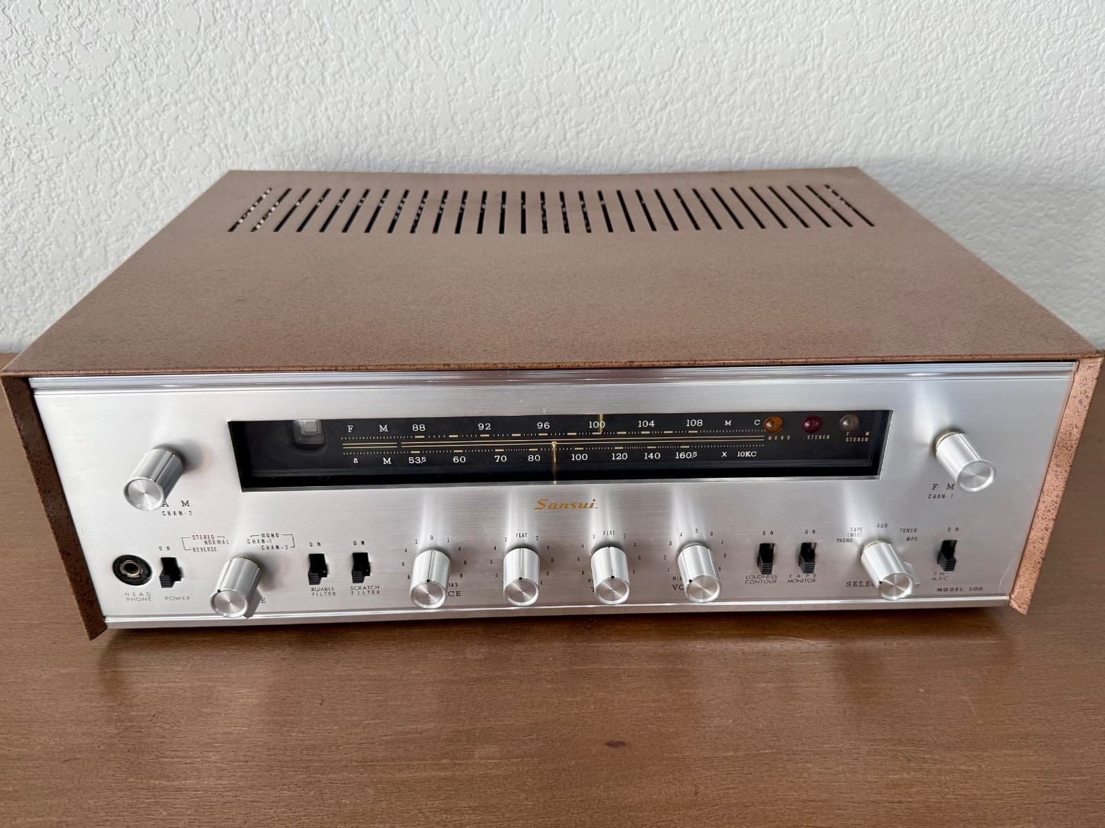 Sansui 500 Tube Receiver N Mint / Mostly Restored