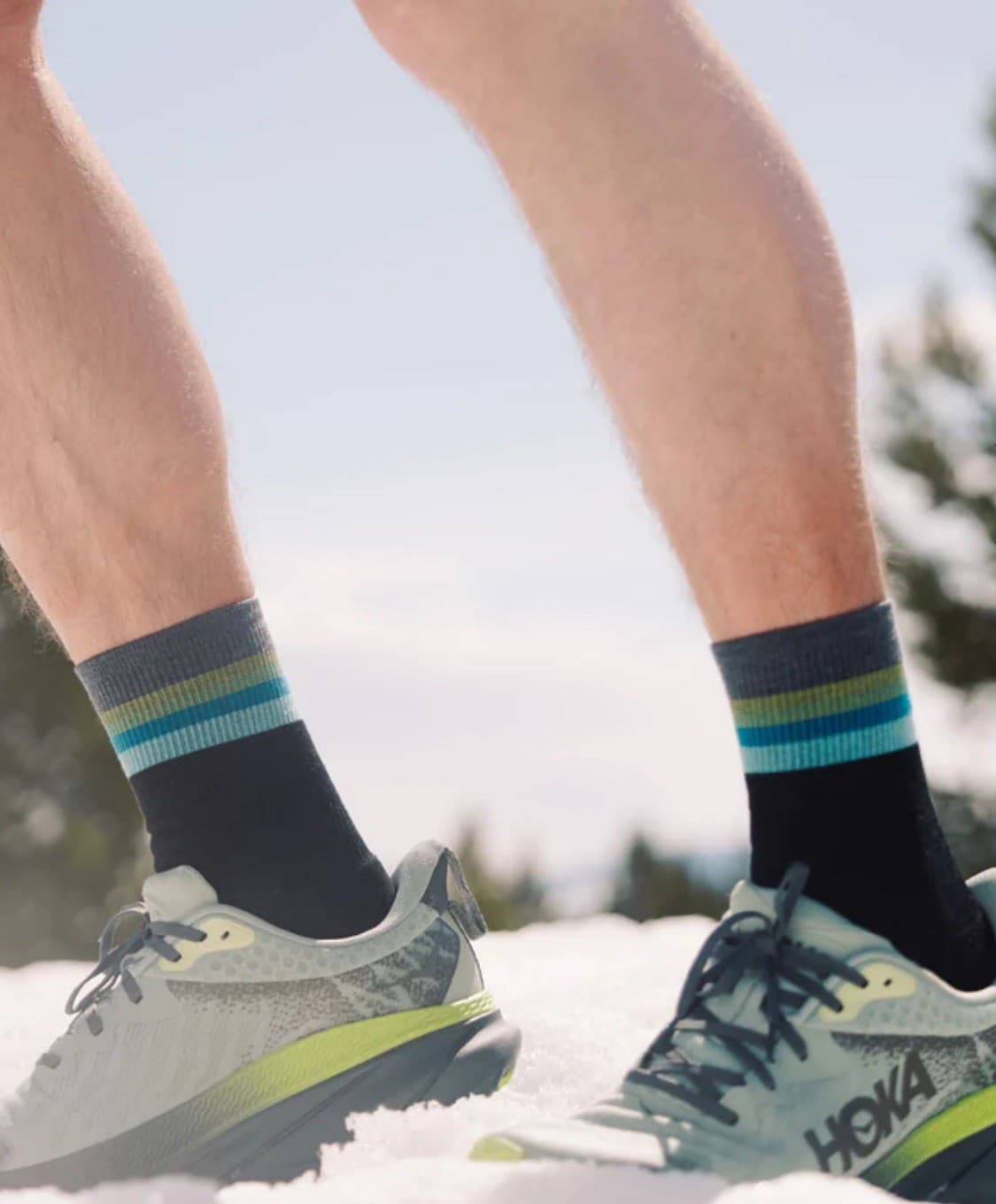 New! Lot Of 6 FEETURES MERINO 10 Mini Crew Max Cushion Black Large 4