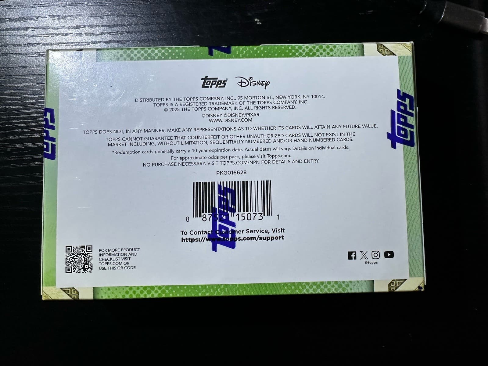 2025 Topps Disney Mint Box NYCC New York City Comic Con Exclusive Sealed 2