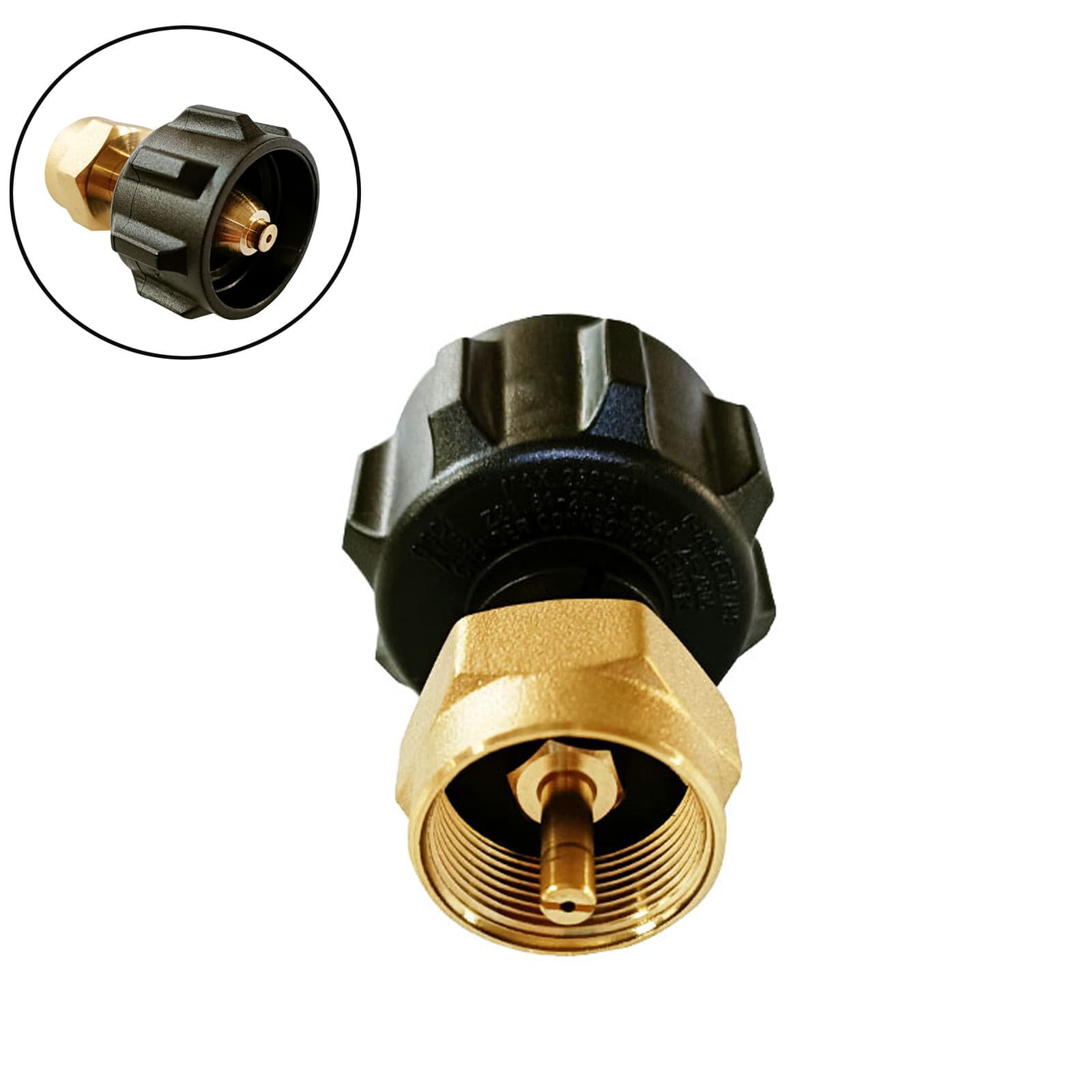 Brand New 1 PCS Propane Tank Refill Adapter LP Gas 1 LB Cylinder Tank Coupler