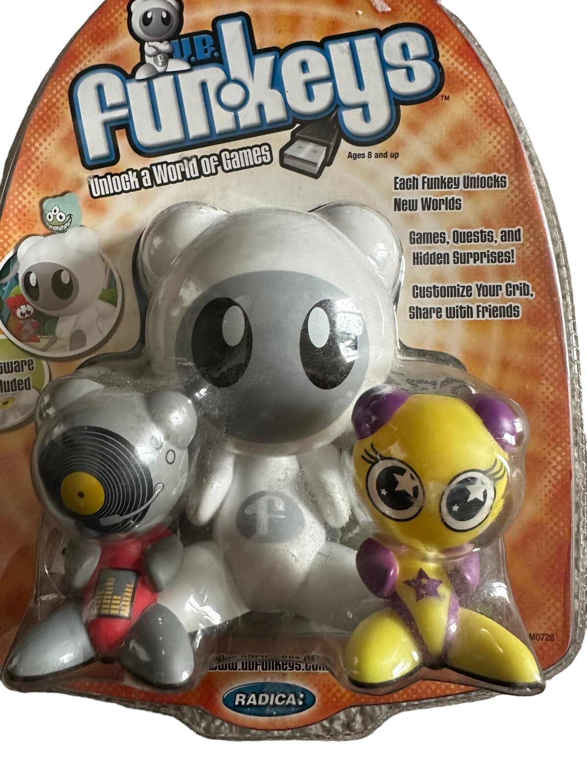Radica UB Funkeys Starter Kit Scratch & Twinx New Sealed 2007 Gaming 6