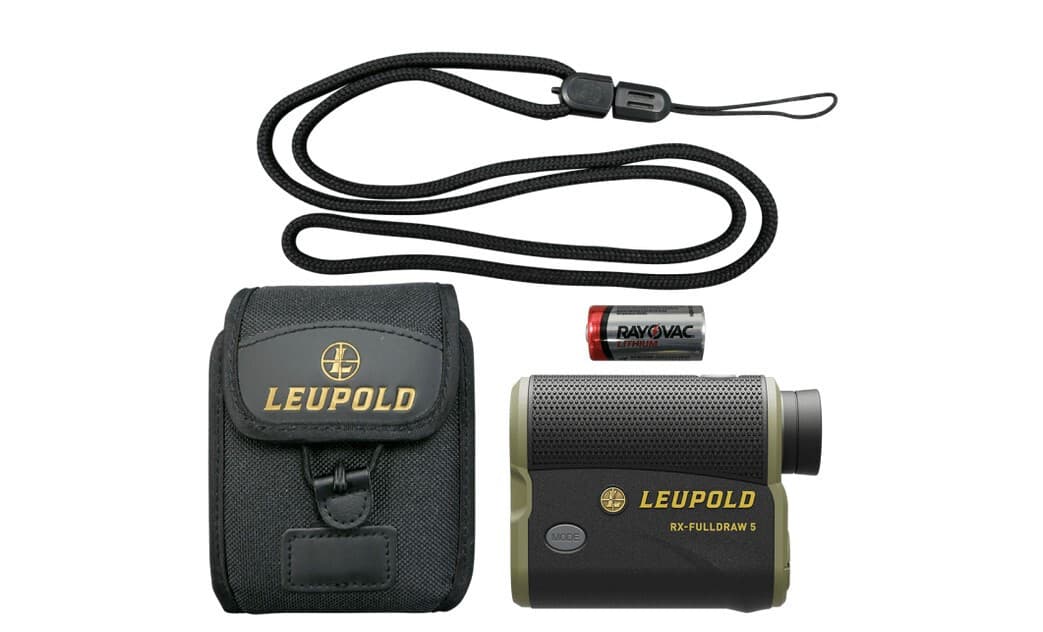 Leupold RX-FullDraw 5 Bowhunting Laser Rangefinder W/ DNA & FlightPath 182444