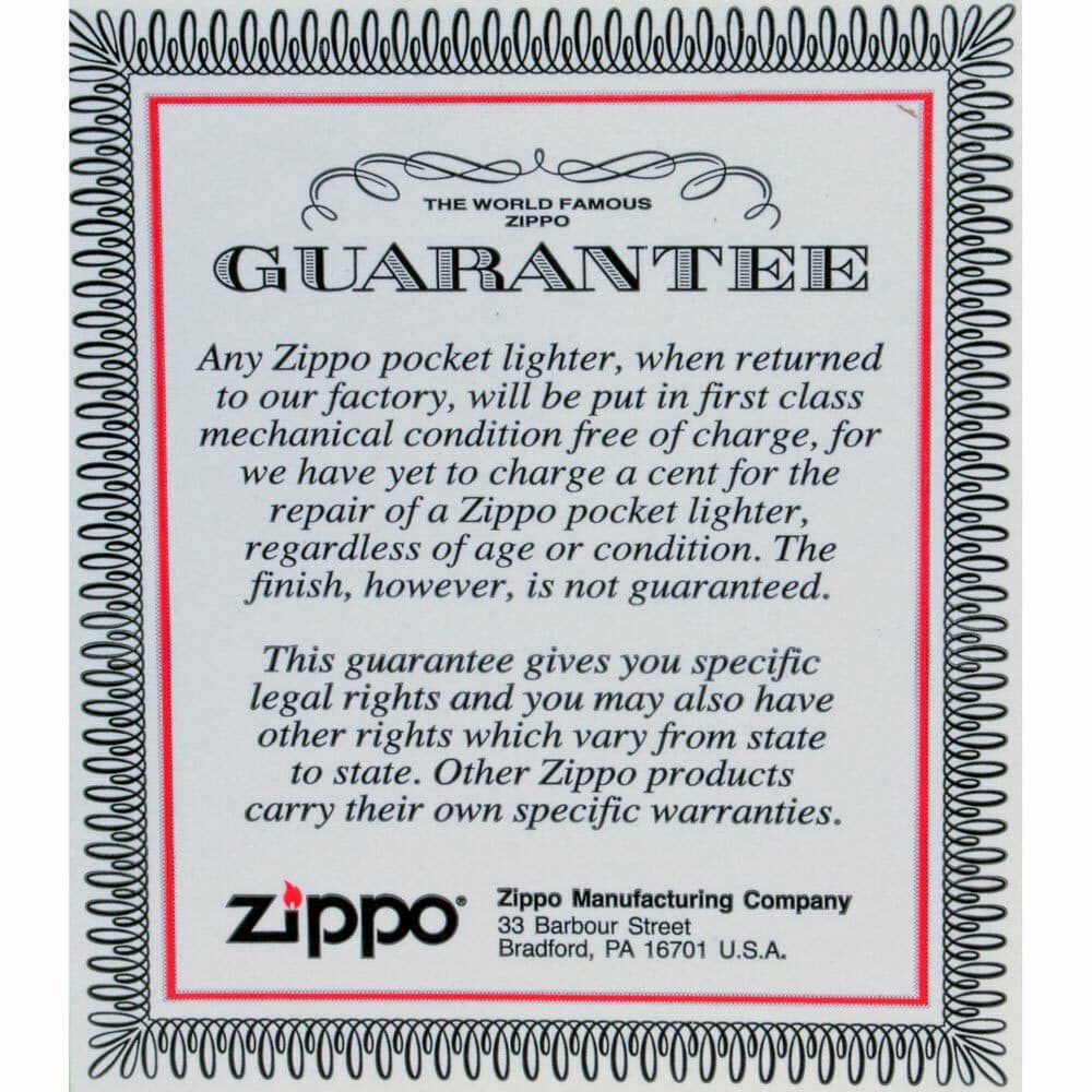 Zippo Windproof Lighter Classic Satin Chrome Finish Plain (205) 2