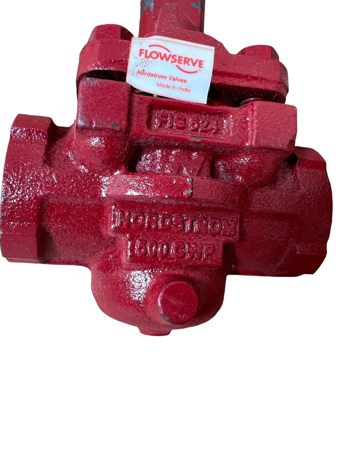 NEW 1" Flowserve Nordstrom Plug Valve 500 CWP D-63689(?), FIG 524 2