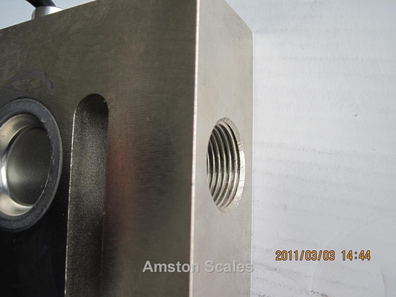 2000 LB S-TYPE LOAD CELL MIXING RIGGING TESTING PULLING SCALE STAINLESS STEEL 3