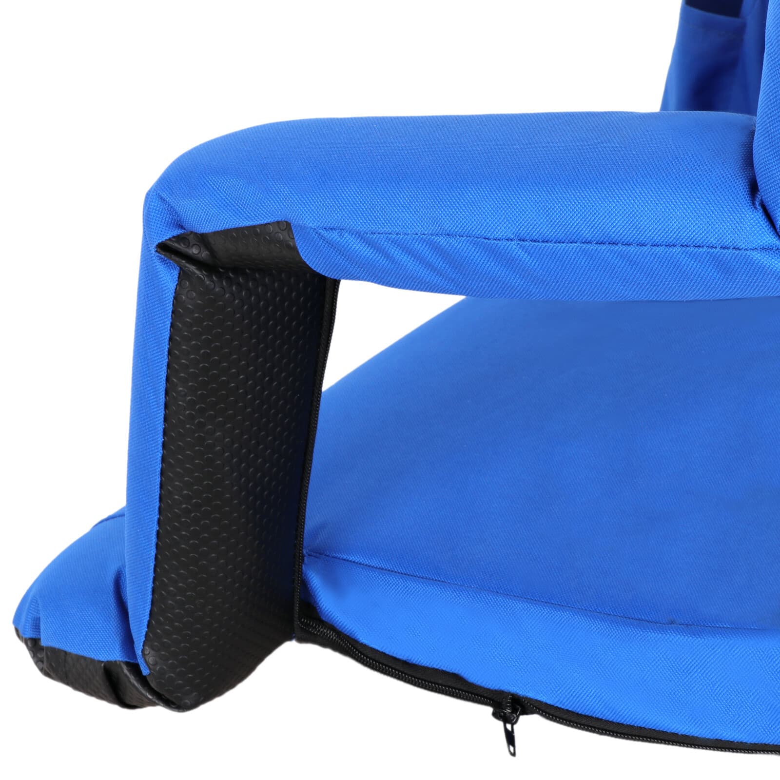 3 Colors Wide Stadium Seat for Bleachers Reclining Stadium Chair w/Back Cushion  6