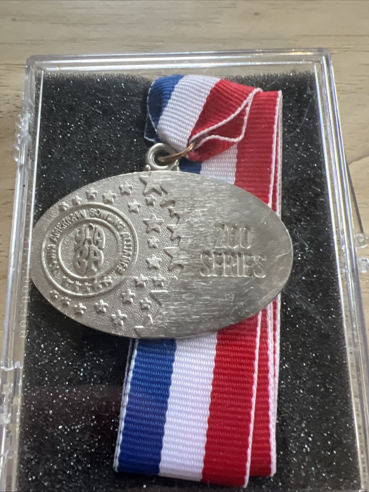 Vintage Young American Bowling Alliance 700 Series Medal And Ribbon 4