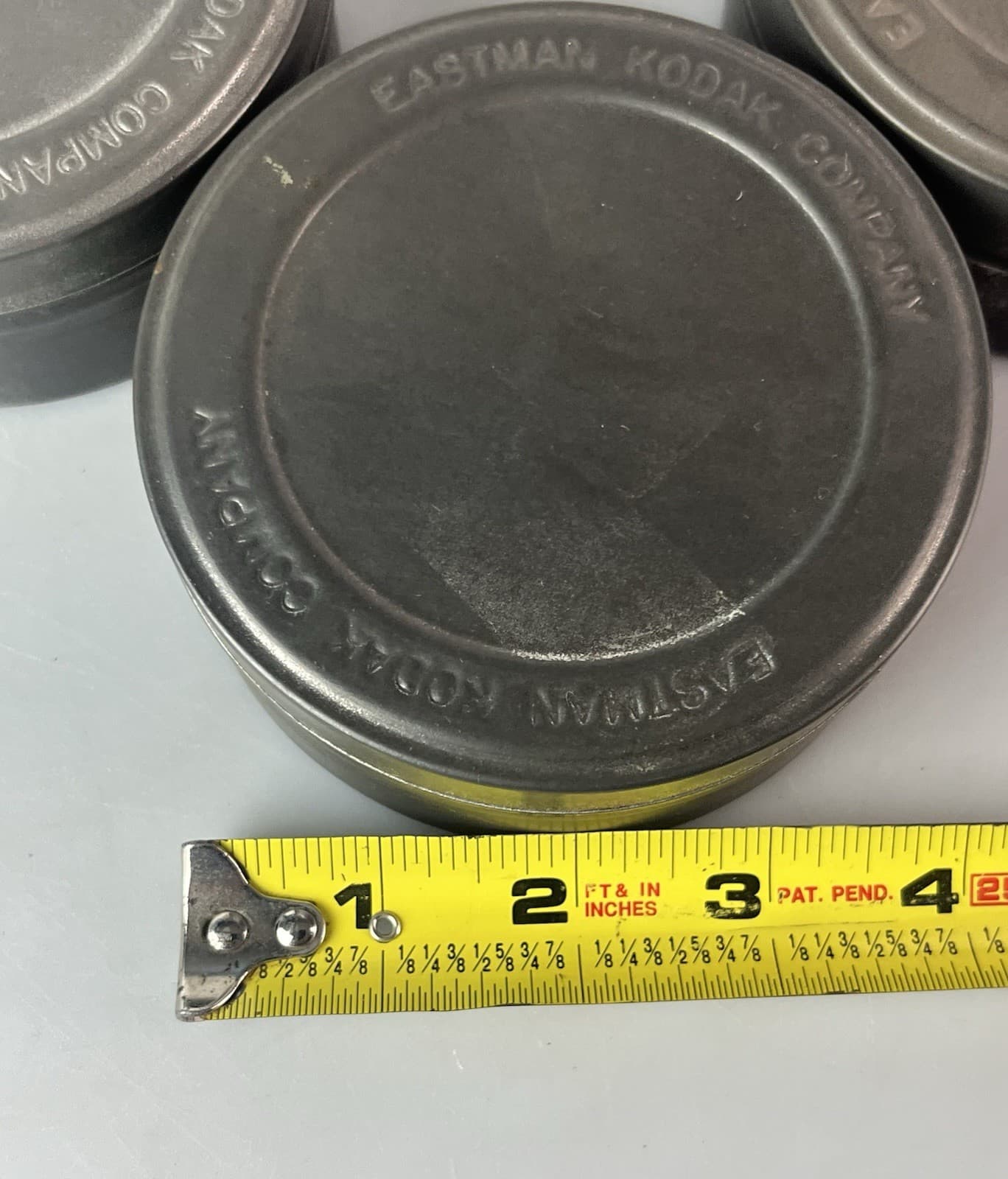 Lot of 3 Kodak Ektachrome Slide Duplicating Film 5071 Metal Can Empty 5