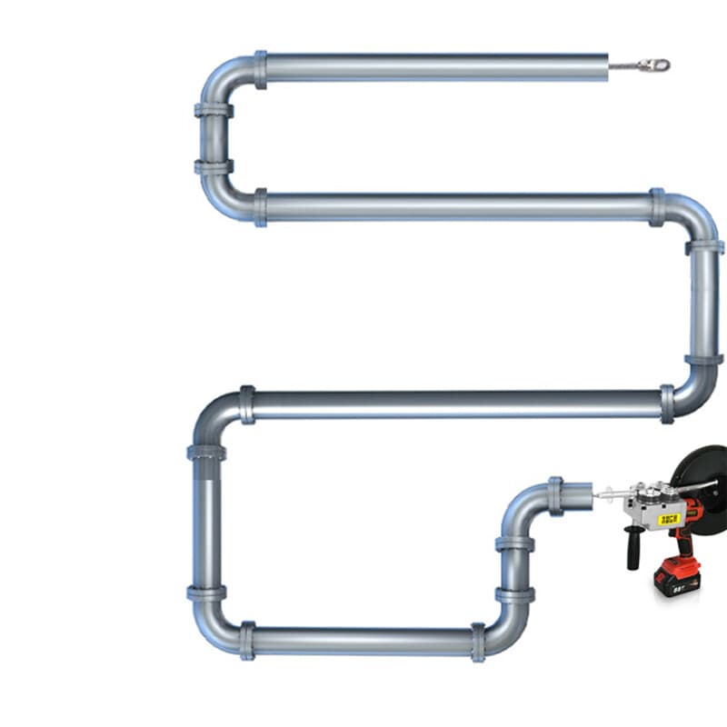 Stringing Machine Auto Electric Steel Wire Dark Line Pull Line Wire Guide Tool 3