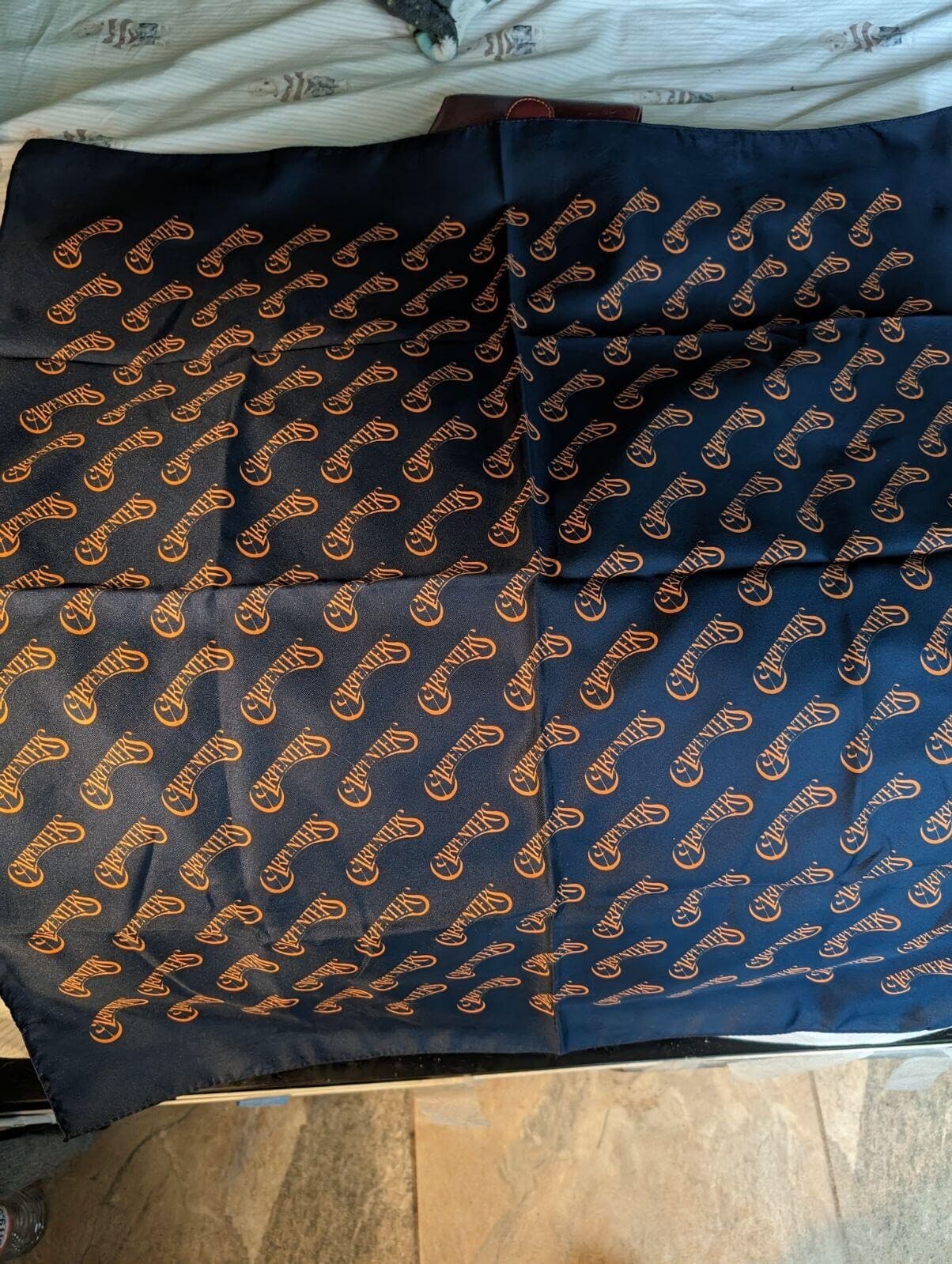 THE CARPENTERS - RARE / LTD.  EDITION 24” X 27” SCARF - WITHOUT ISSUES! 2