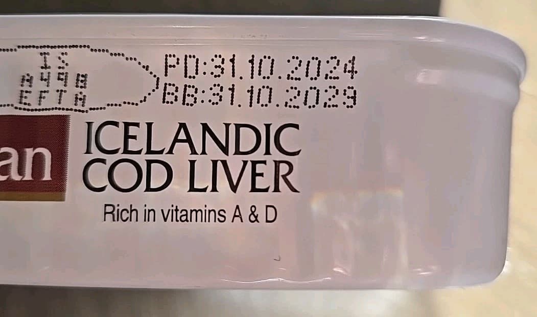 iCan Icelandic Cod Liver Wild Caught (4.06 oz / 115 g) - 3 Cans -  Exp 10/2029 3