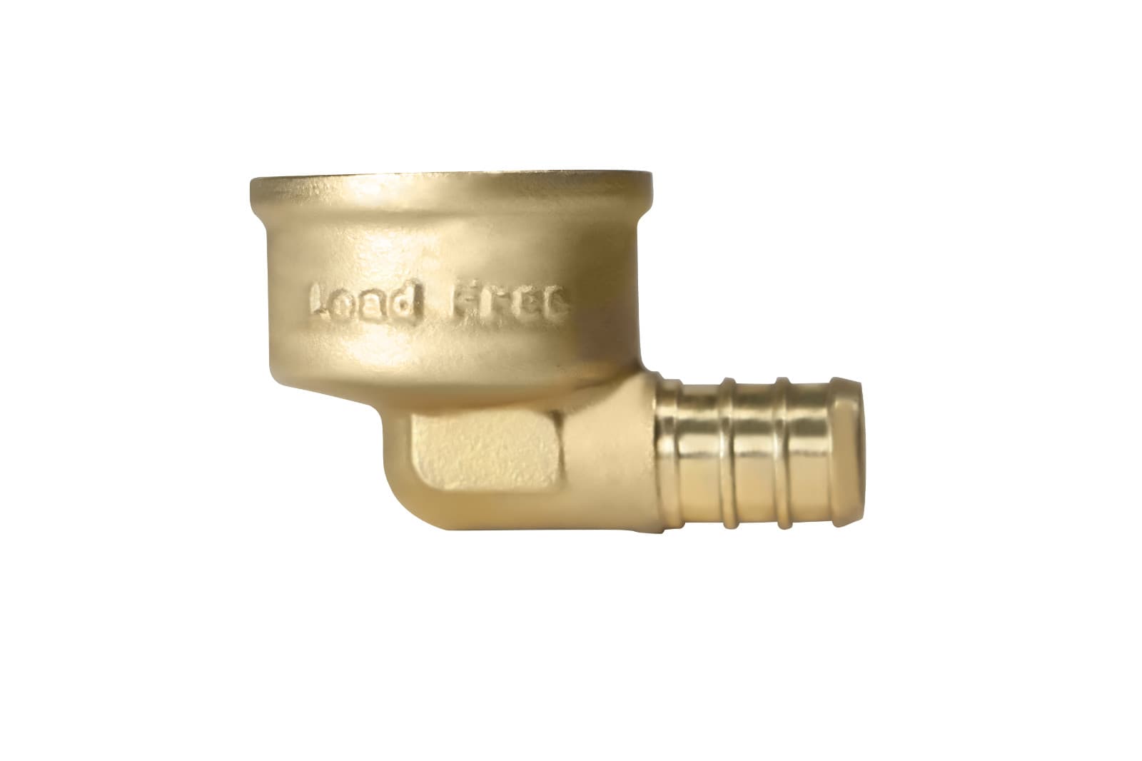 2 Pcs XFITTING 1/2" PEX-B Barb X 3/4" Female NPT Threaded Elbow, Lead Free 4