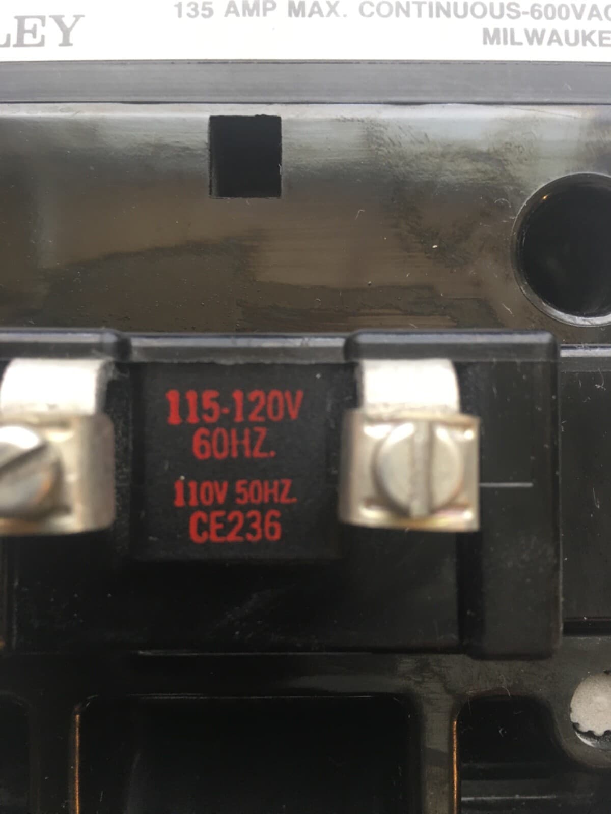 ALLEN BRADLEY 509-EOD, Size 4,TESTED ,95% contacts, 120 volt coil 2