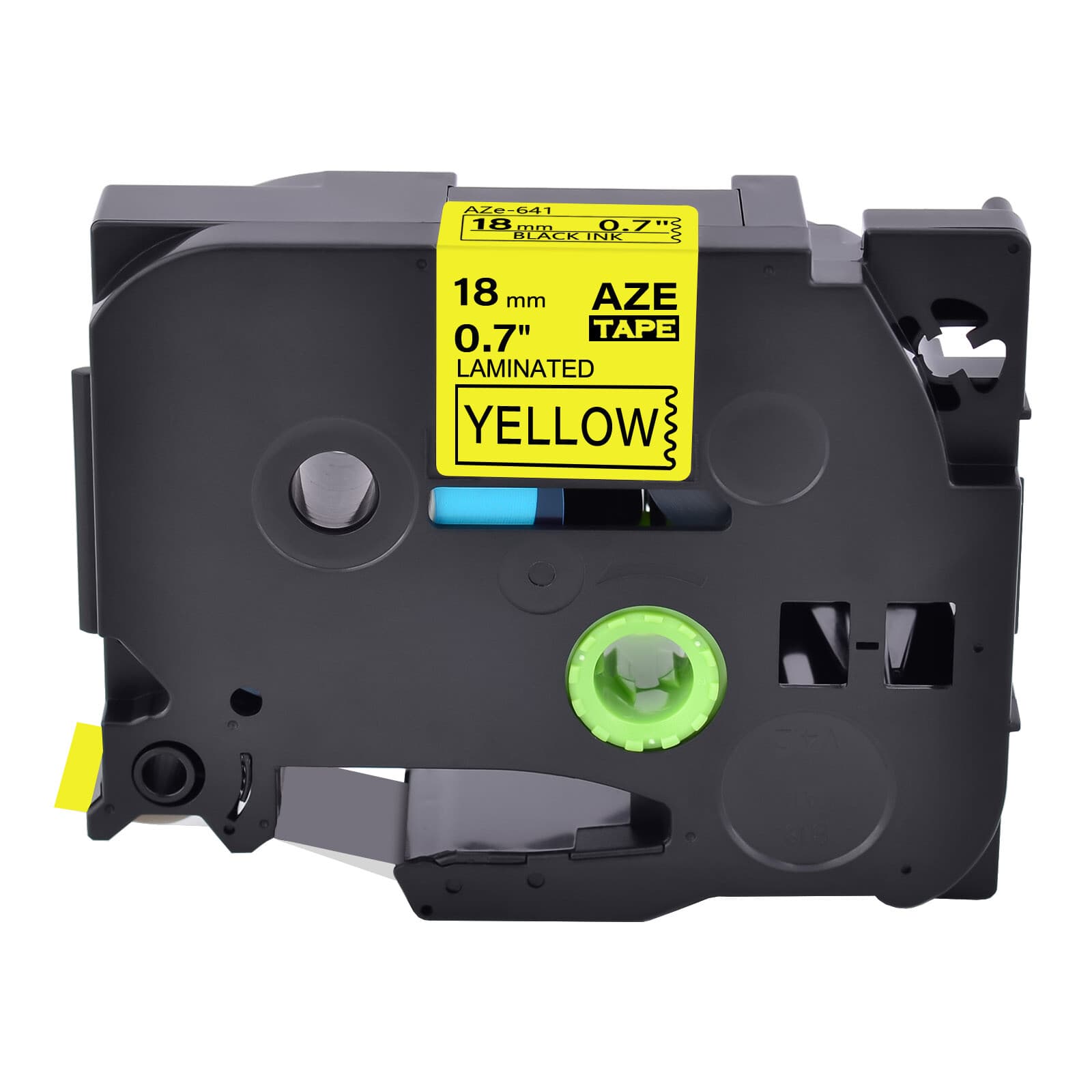 3PK Compatible TZ641 TZe-641 Black on Yellow Label Tape for Brother PT-2600 0.7" 3