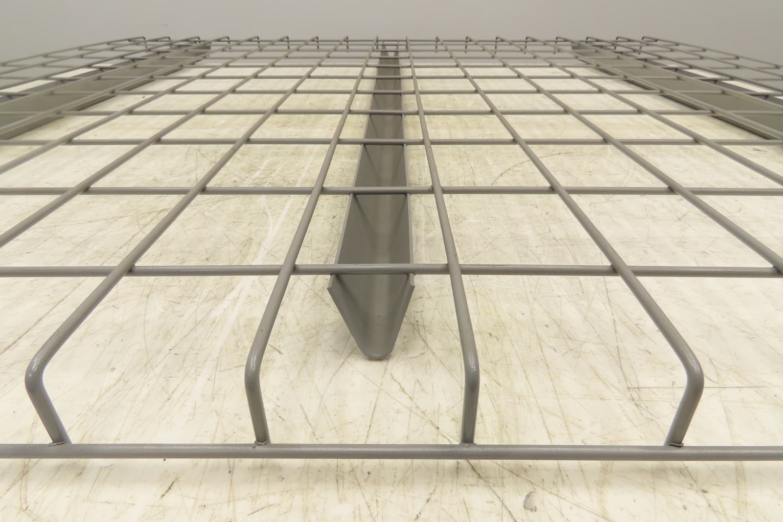 New Pallet Rack Wire Deck 44x46" Waterfall 3 Step Channel Racking 2500lb Mesh 4