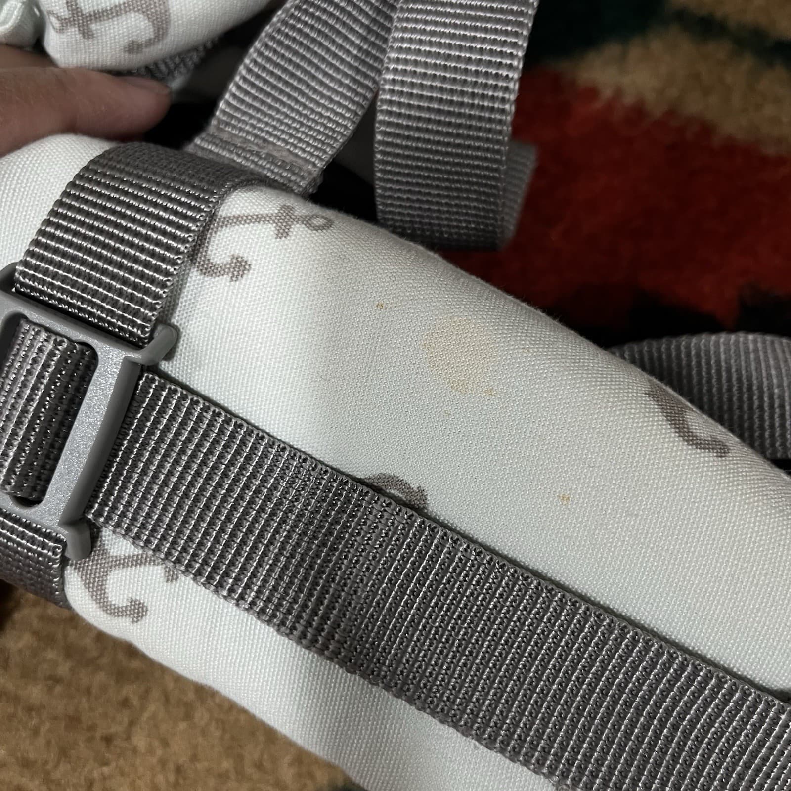 ERGO baby Original Collection Baby Carrier Green Gray Anchors Good For Daddy Too 5