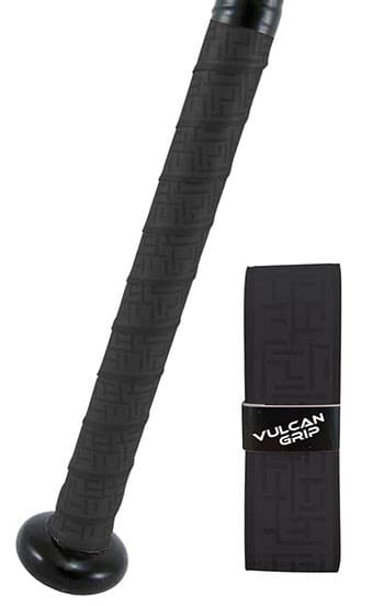 VULCAN ADVANCED POLYMER BAT GRIPS - STANDARD 1.75 MM - BLACK