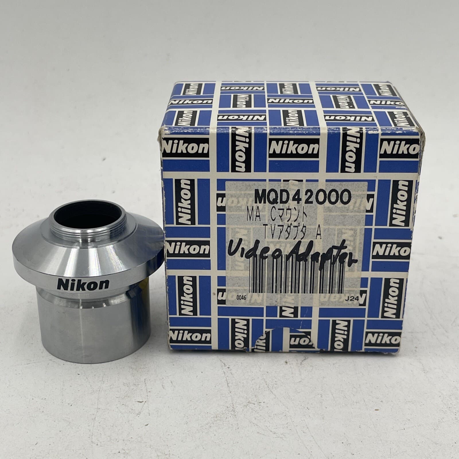 Nikon microscope C interface, 1X C-MOUNT, MQD42000. USA SELLER