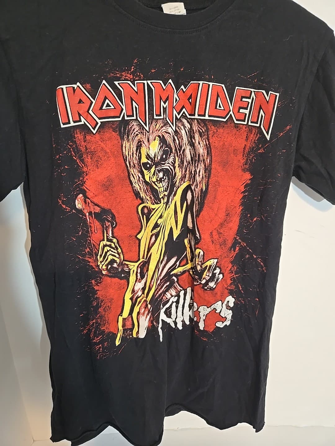 IRON MAIDEN Killers Eddie Album Cover Art T-shirt Mens Small, Made USA 2