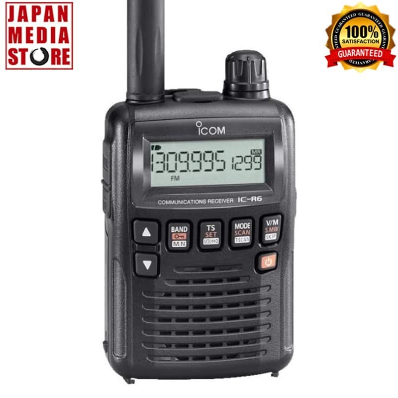Icom IC-R6 Communications Handy Receiver 100% Genuine Brand NEW