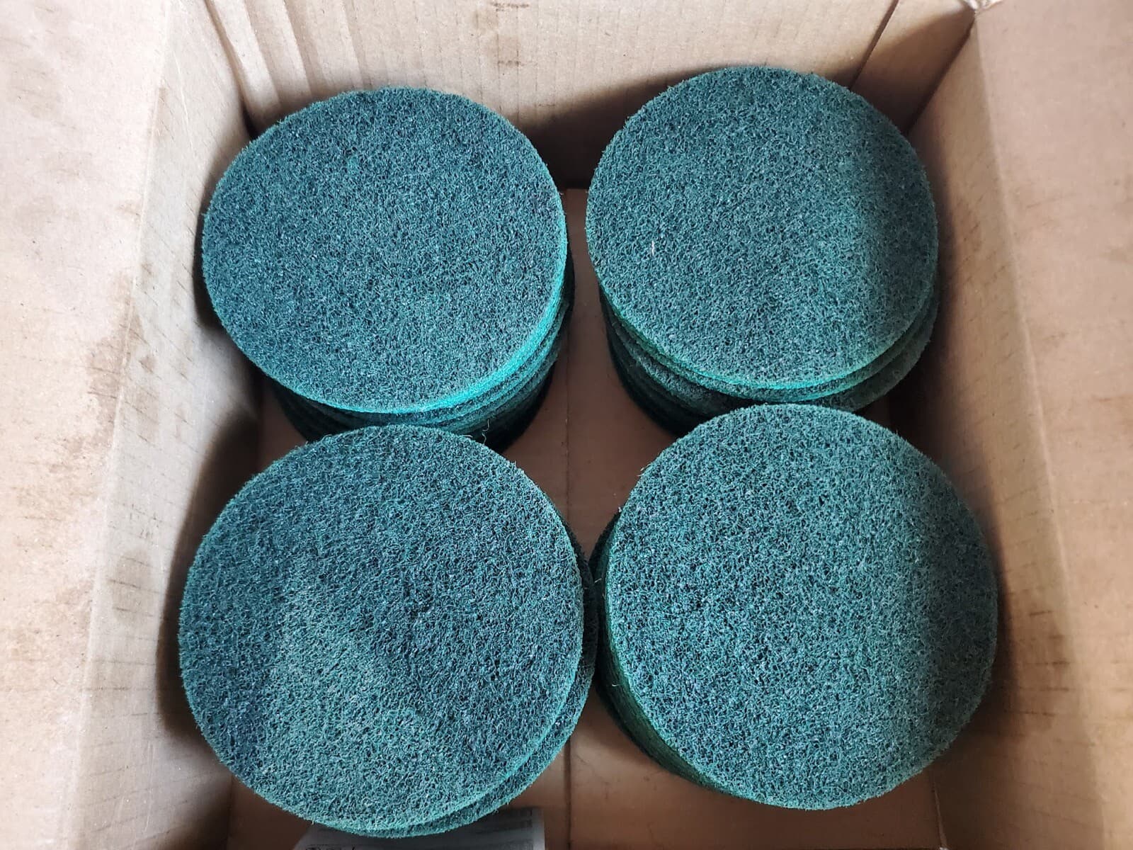 (50) Scotch-Brite 4-1/2” Precision Surface Conditioning Disc Hook & Loop Fine