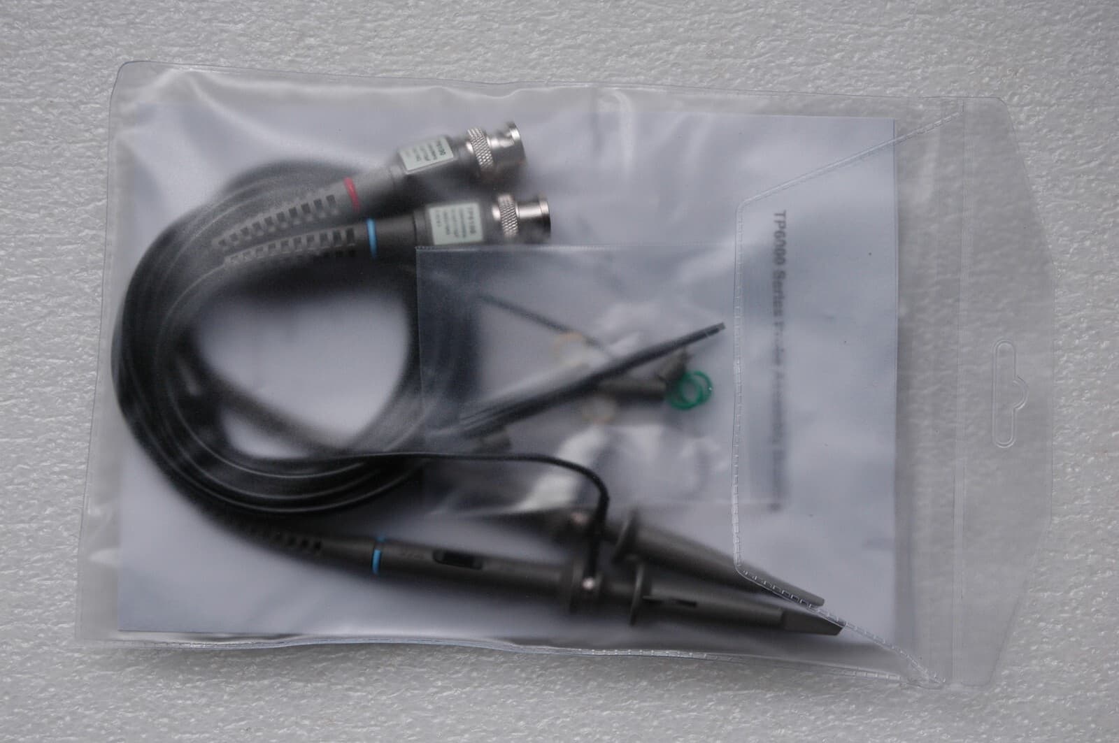 2x 100MHz Oscilloscope Scope analyzer Clip Probe test leads kit for HP Tektronix
