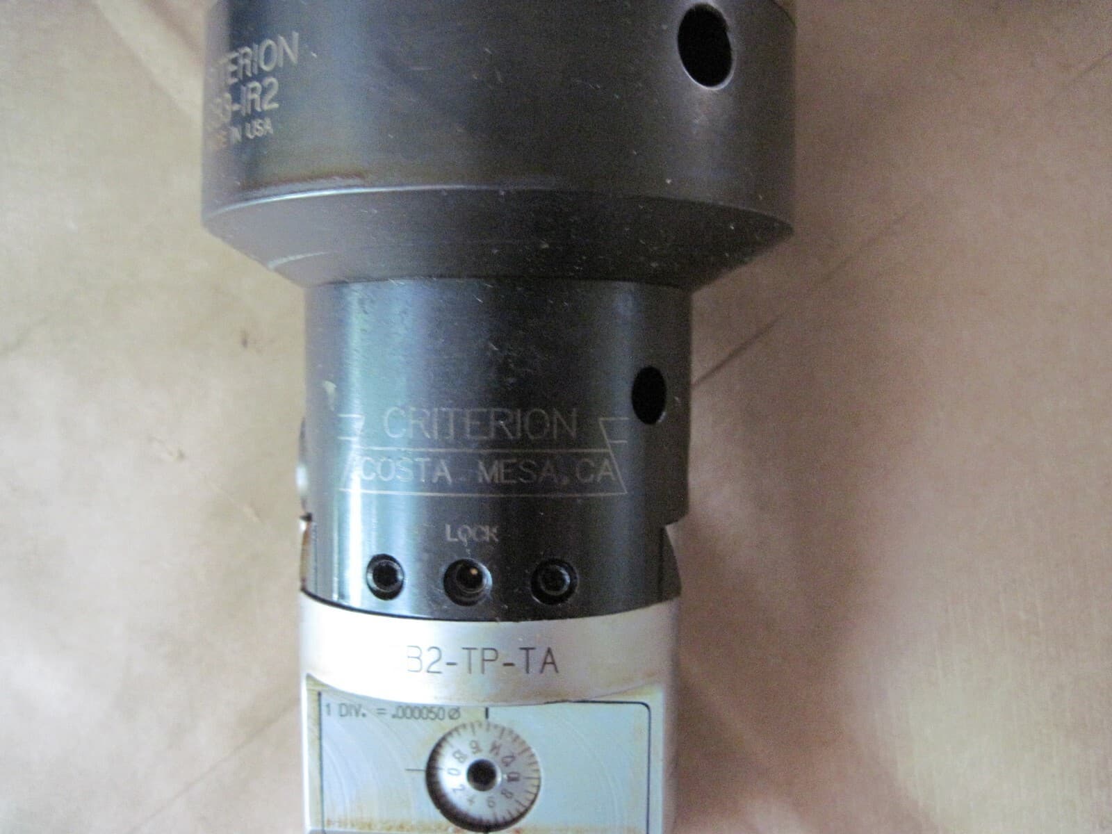 Criterion CB2-TP-TA Boring Head / CB3-IR2 Reducer / CB3-CV40 Holder Mount 3
