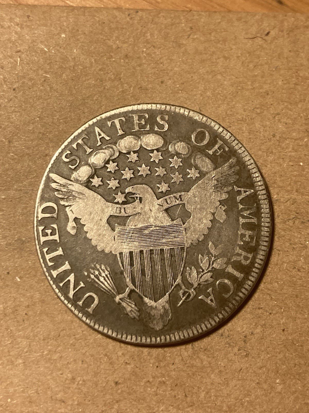 1806 Draped Bust Half Dollar - Pointed 6 Stem - As Shown! (#1759) 4