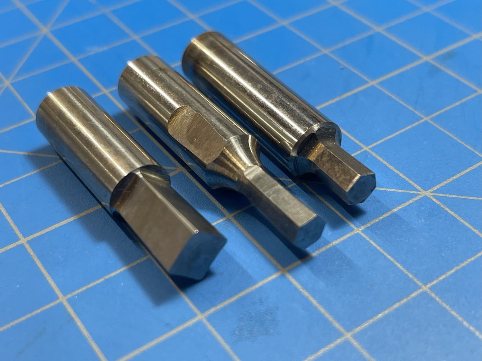 Rotary Broach Tooling 3/8” Shank - 3 Pcs 2