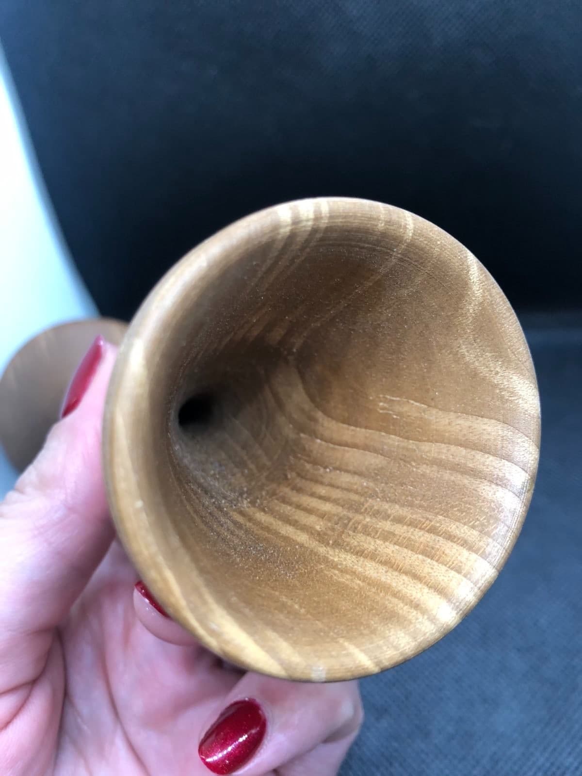 ANTIQUE WOODEN STETHOSCOPE MEDICAL DOCTOR TOOL MONAURAL EAR TRUMPET WOODEN RARE 5