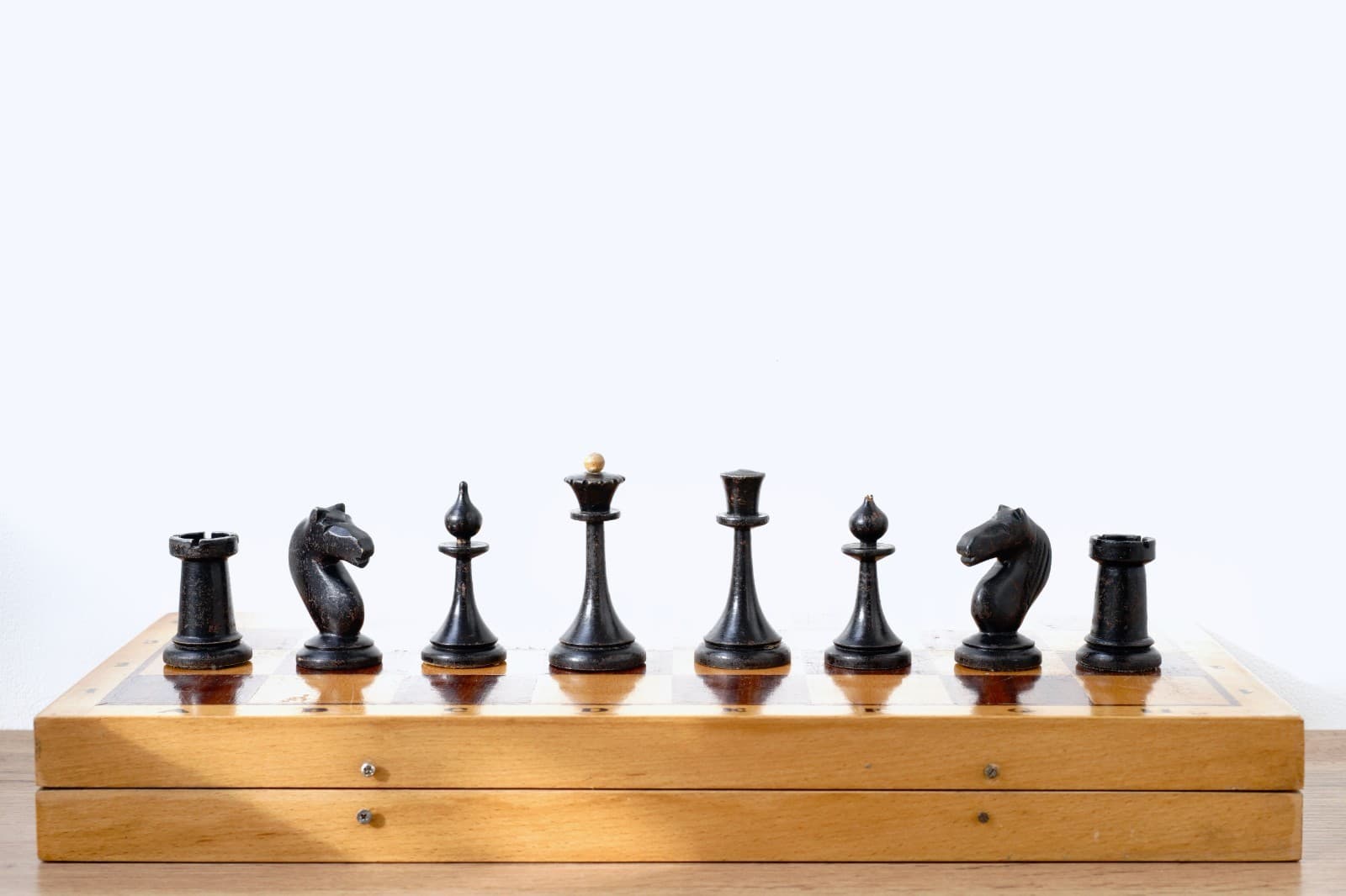 1950s made! Mordovian (aka "Latvian") "Star" Vintage Soviet Wooden Chess - USSR 6