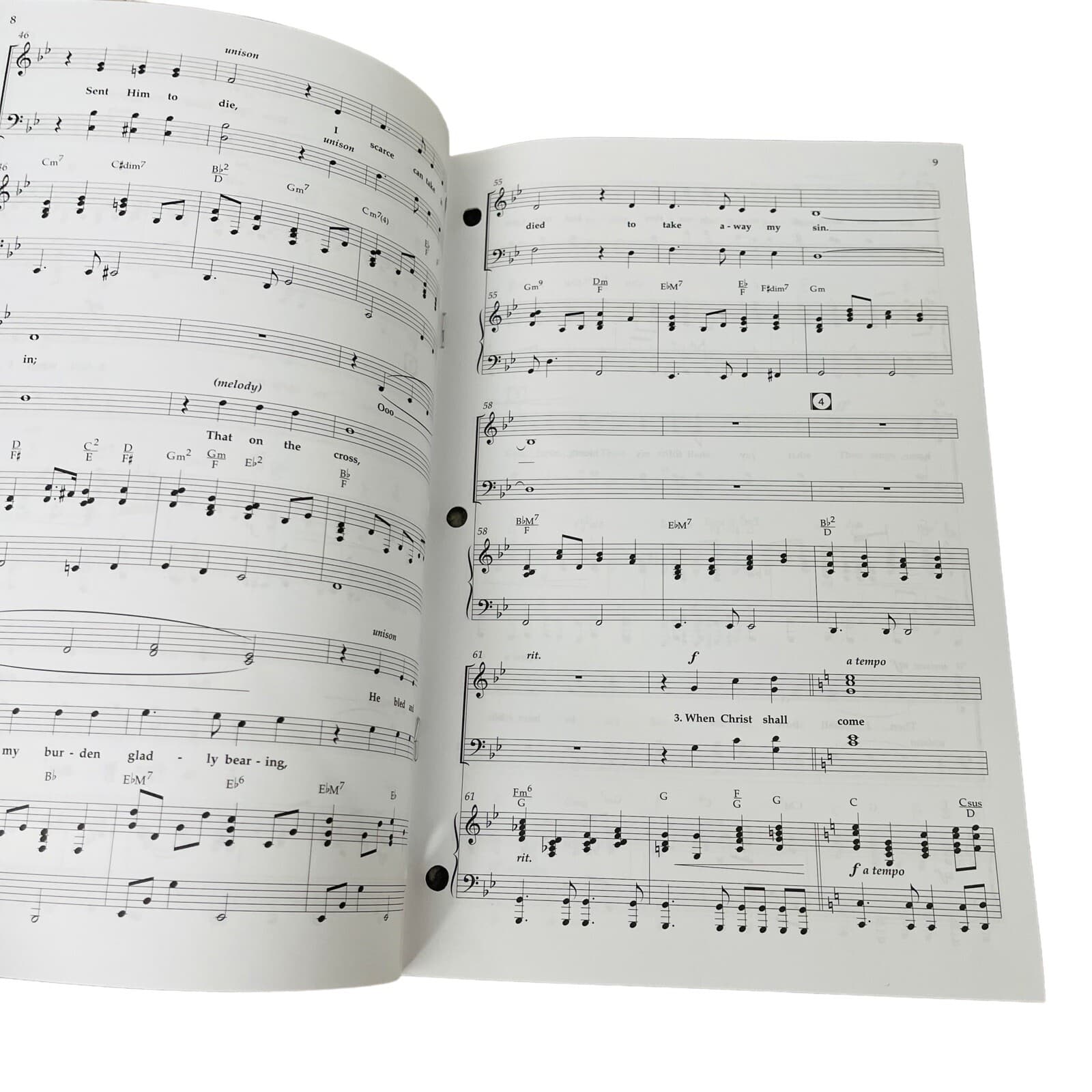 Lot Sheet Music Christian Religious Worship The Solid Rock How Great Thou Art 5