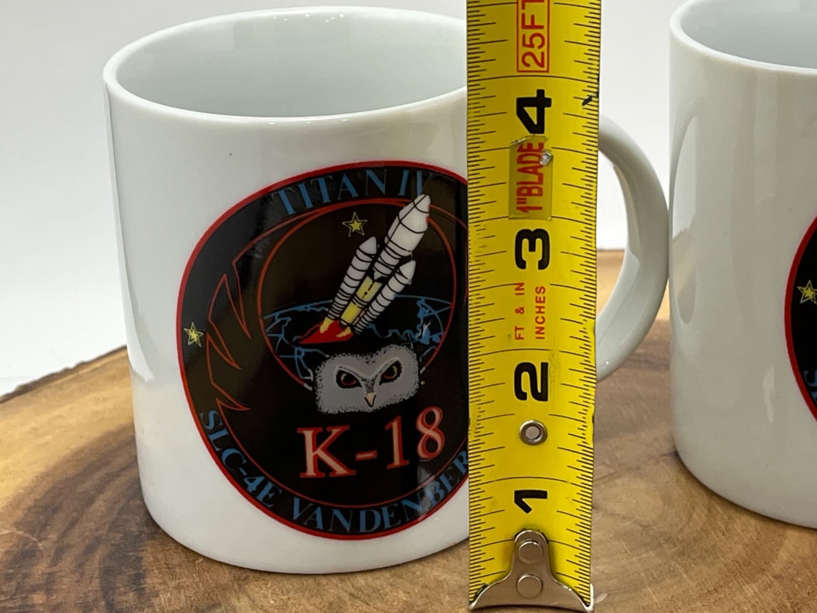2 Titan IV Rocket Launch Ops Mugs K-18 Vanderberg AFB SLC-4E 6