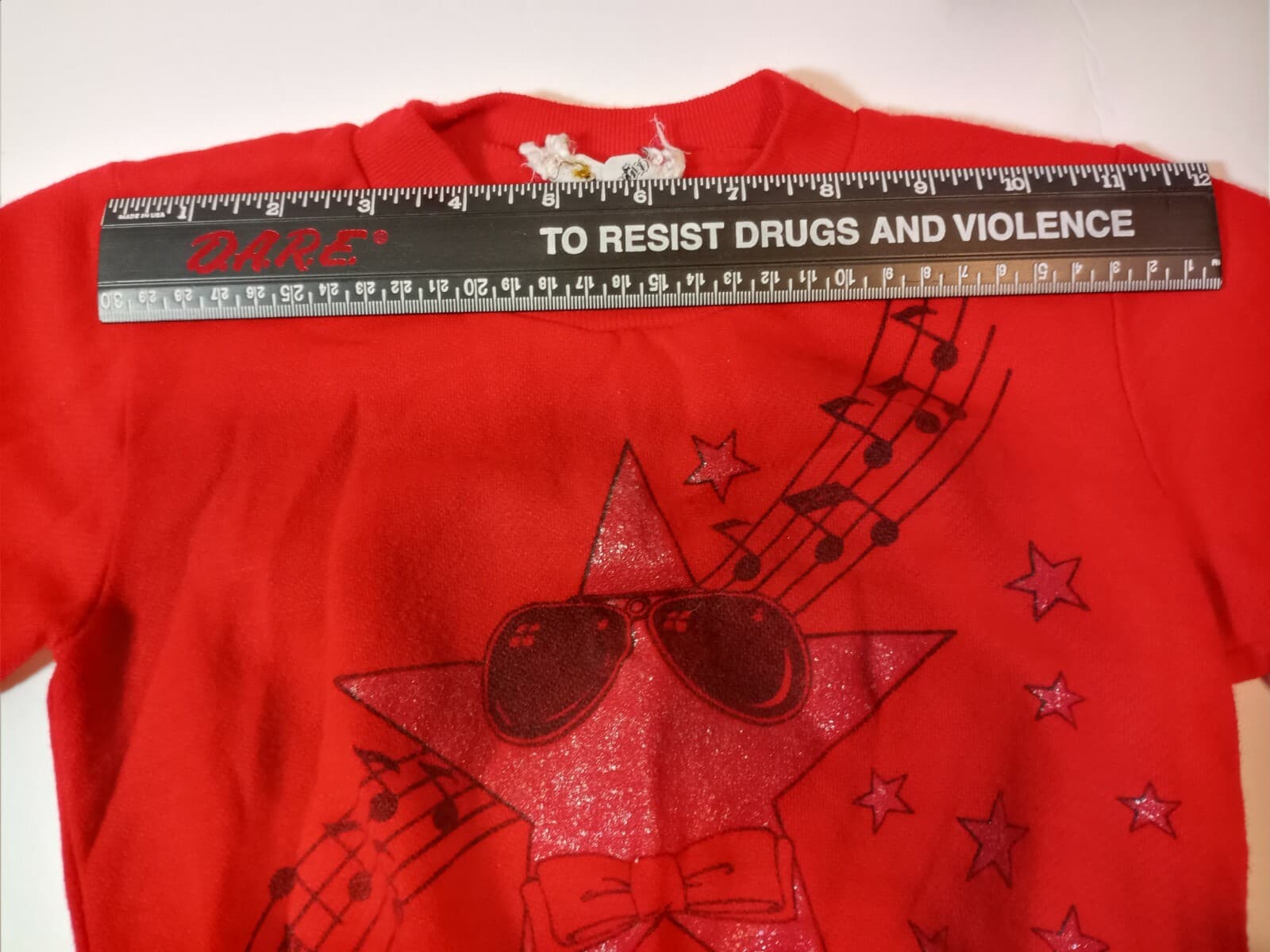 Kids toddler xxs red Michael Jackson Sweatshirt vintage 80s 1980s  5