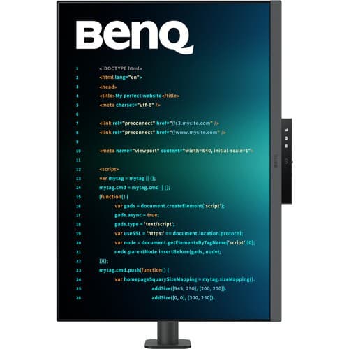 BenQ RD280UA 28.2" 4K+ HDR Monitor with Ergo Arm Coding Modes HDMI & DisplayPort 2