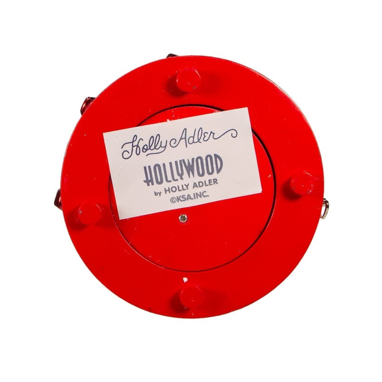 Kurt Adler Hollywood Nutcrackers, Wind Up Musical Jingle Bells Nutcracker, 18" 6