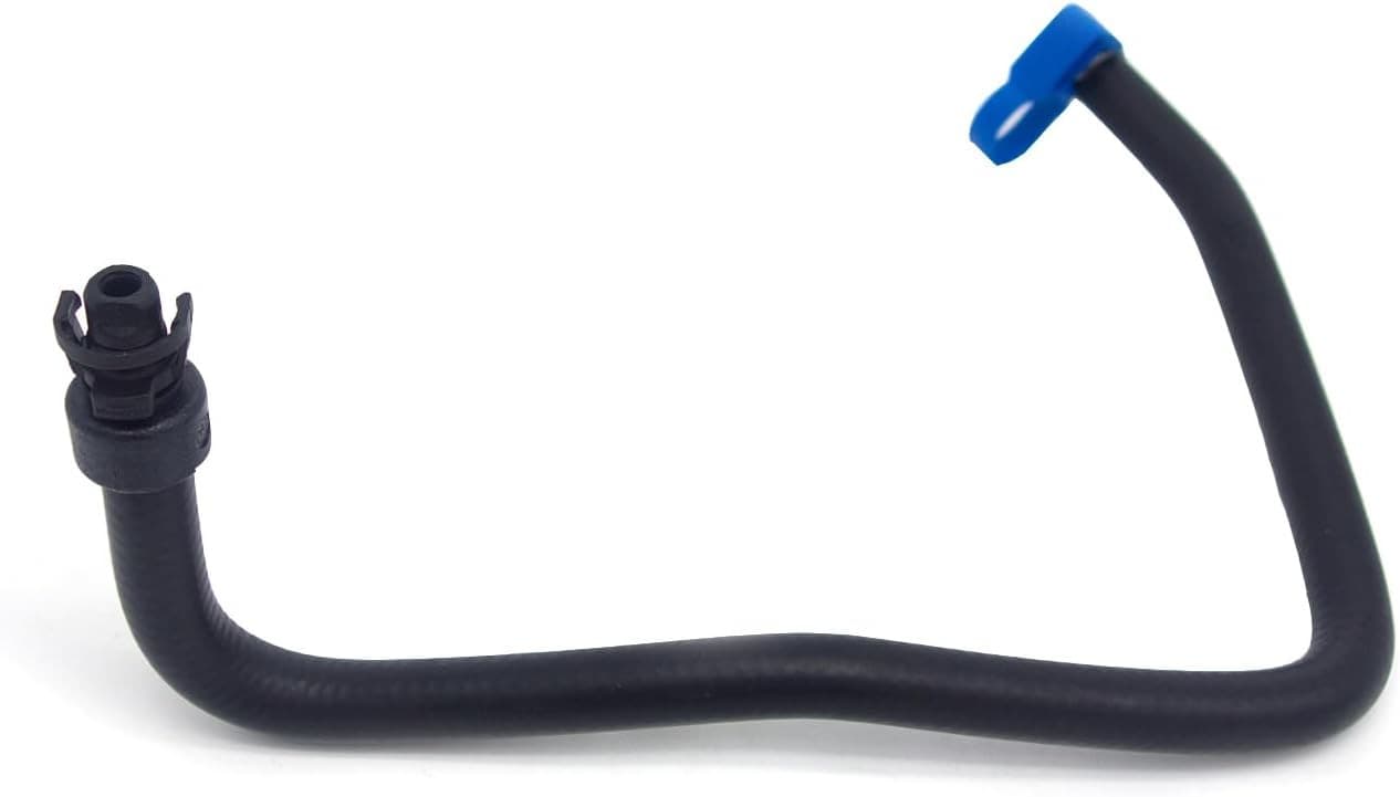 Coolant Bypass Inlet Pipe, Radiator Upper Black, Blue  2
