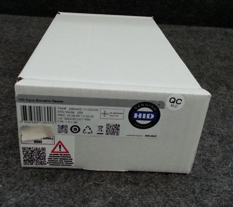 HID 25B Signo Biometric Fingerprint Reader Black/Silver 5