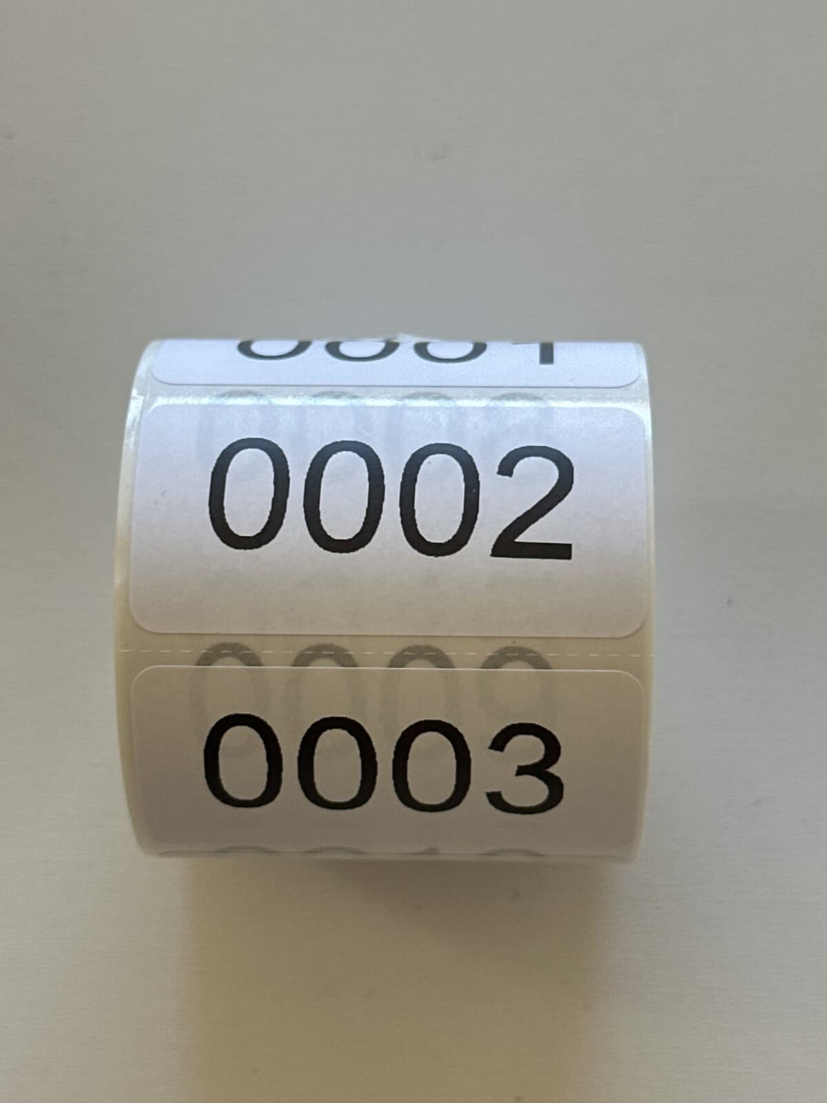500 Labels Consecutive Number Inventory Stickers Labels 2" x 1" Customize 2