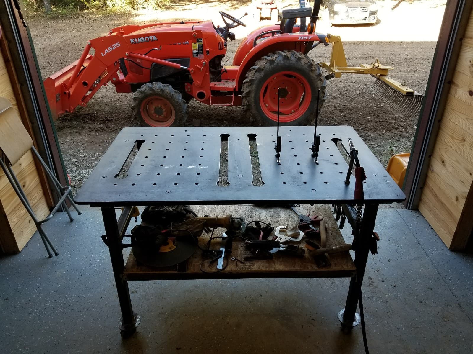 FILE ONLY *** Welding Fixture Chassis Table 3ft x 5ft dxf file for plasma cut