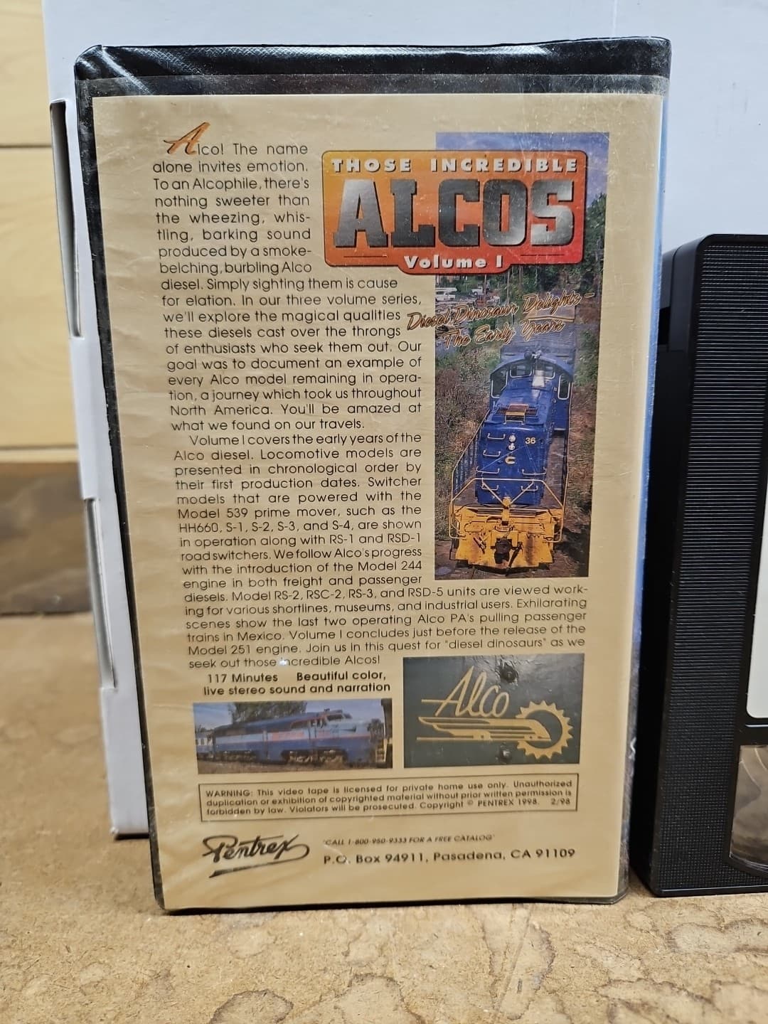 Pentrex Those Incredible Alcos Volume 1 Diesel Dinosaur Delights VTG Rare HTF 4