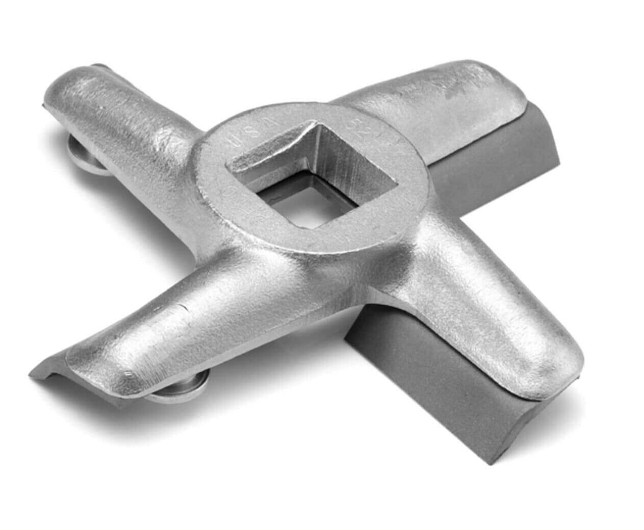 SPECO TRIUMPH #56 MEAT GRINDER KNIFE HOLDER W/BLADE ,OEM#103426 2