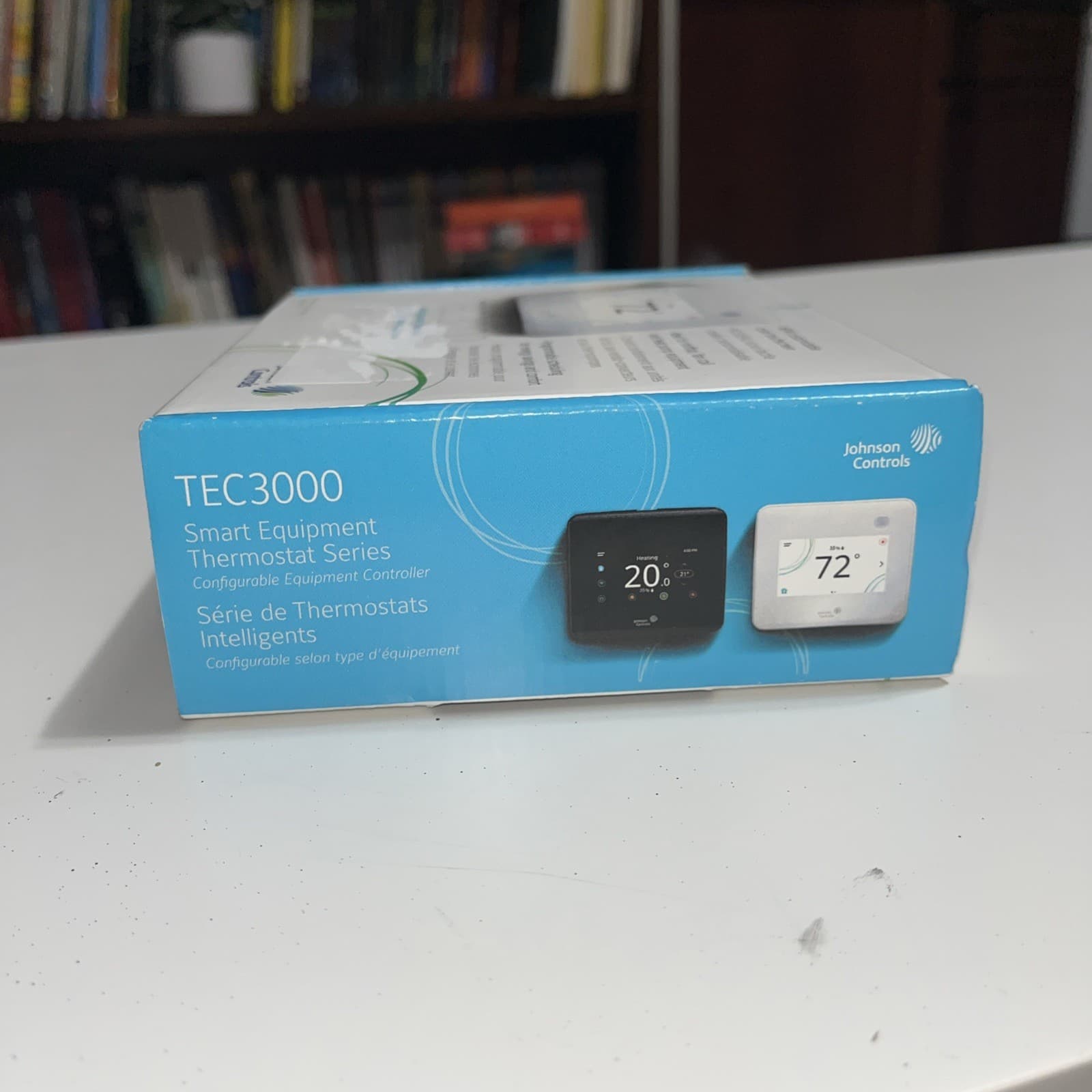 JOHNSON CONTROLS TEC3630-14-000 Low Voltage Thermostat 7 Or Nonprogrammable NEW 3